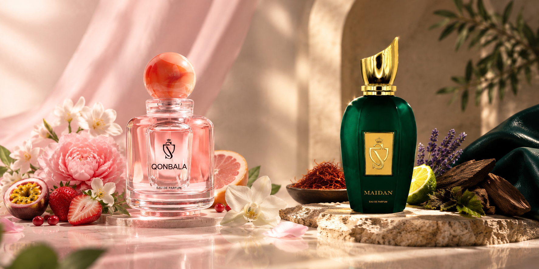 Qonbala and Maidan_ Botanical Elegance